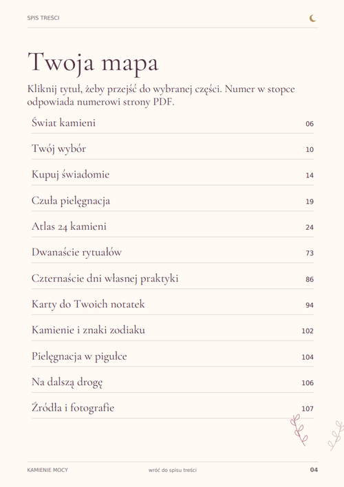 Kamienie Mocy - Przewodnik po kryształach i codziennych rytuałach