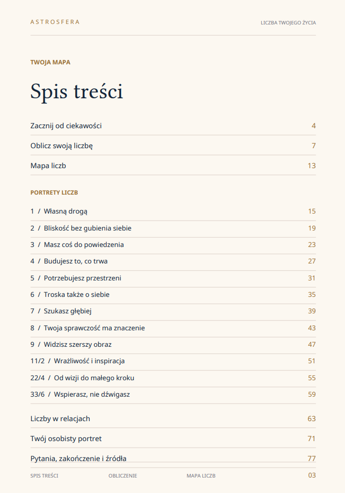 Liczba twojego życia - Numerologia z daty urodzenia